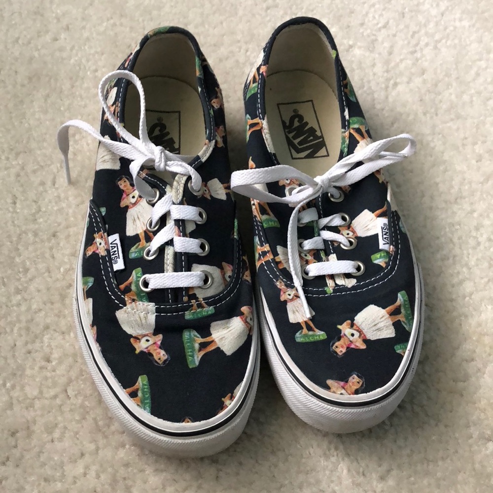 Hula girl vans